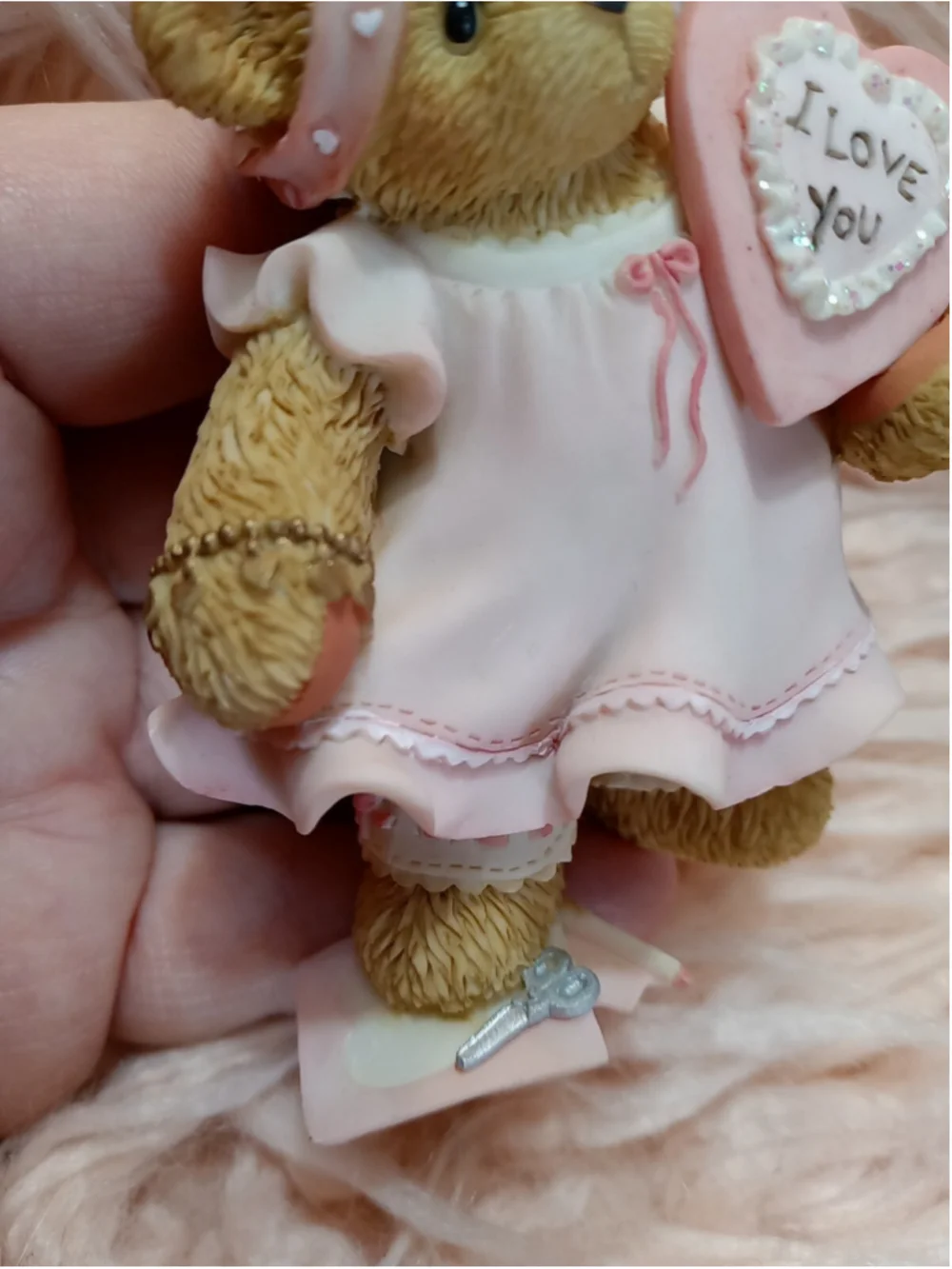 Cherished Teddies “We’ve Pieced Together A Perfect Love” I Love You Heart Cat